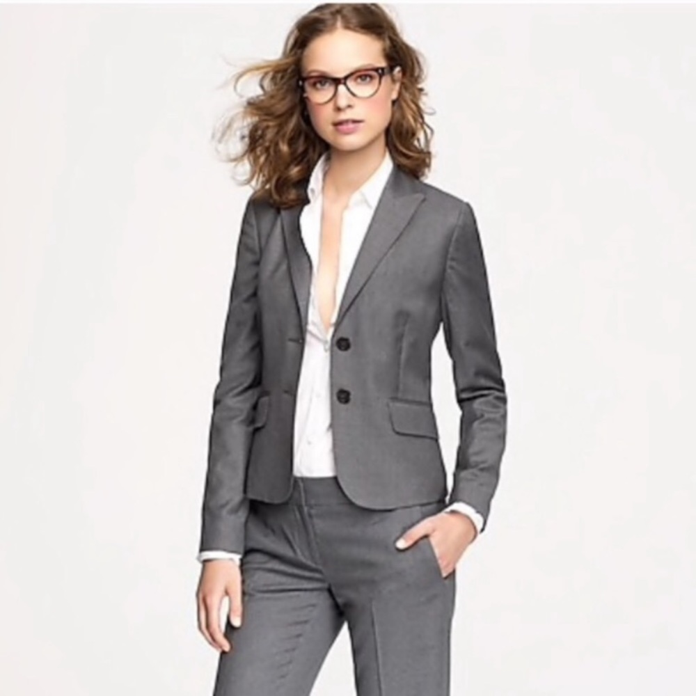 J.Crew Super 120’s 2-Button Blazer, size 2
